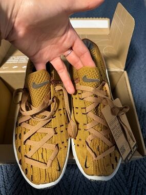 Nike space hippie 04 Knit Sneakers with Tan Laces